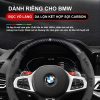 Bọc vô lăng xe BMW Da lộn 3D & Sợi carbon cao cấp