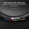 Bọc vô lăng xe BMW Da lộn 3D & Sợi carbon cao cấp