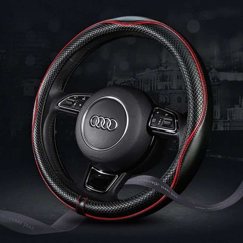 Bọc vô lăng xe Audi Da PU