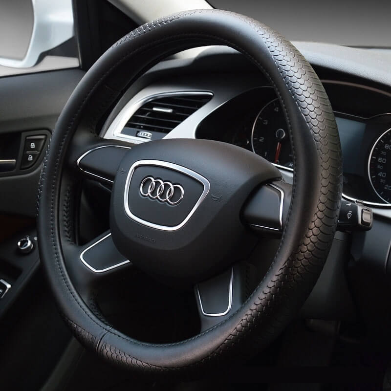 Bọc vô lăng xe Audi Da thật