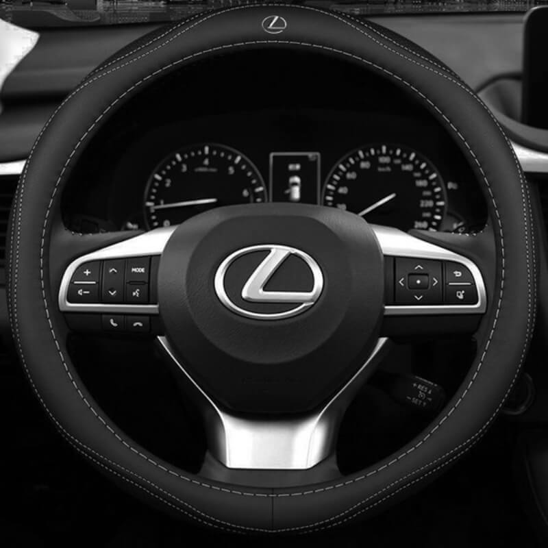 Bọc vô lăng Lexus chất liệu da thật