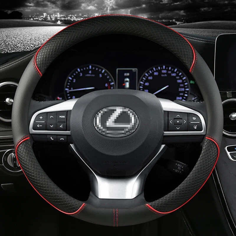 Bọc vô lăng Lexus da thật